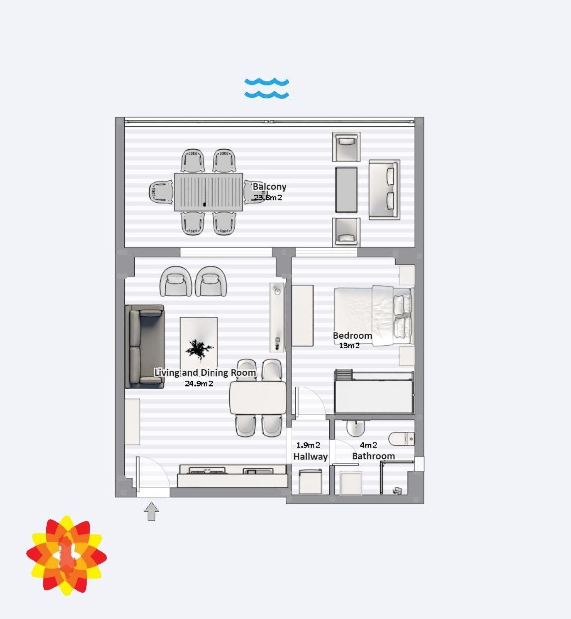 Your Comfy Apartment Sarande Bagian luar foto