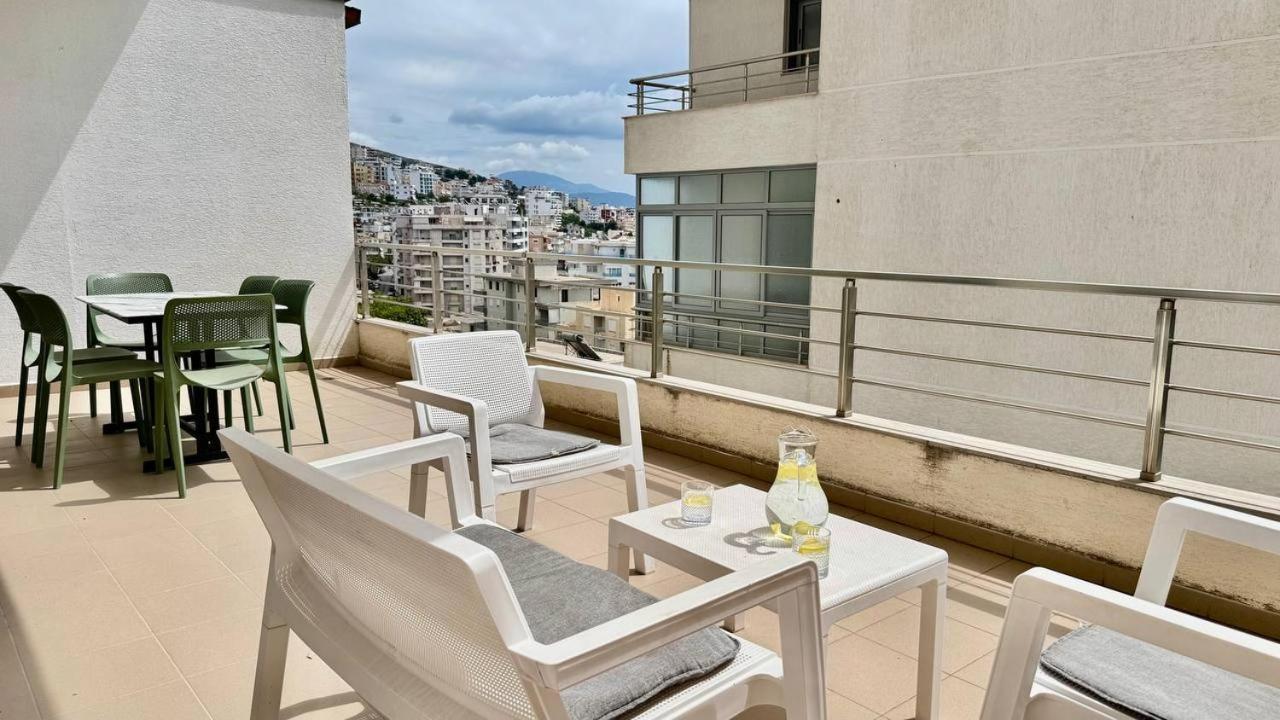 Your Comfy Apartment Sarande Bagian luar foto